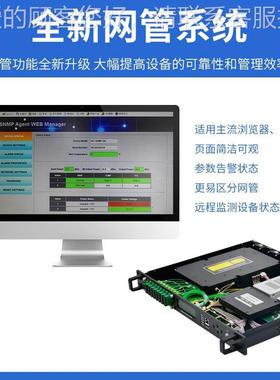19dB CTV直A供 光放大器 光纤放大器16口大功率铒GFQ镱 E2DF A3dB