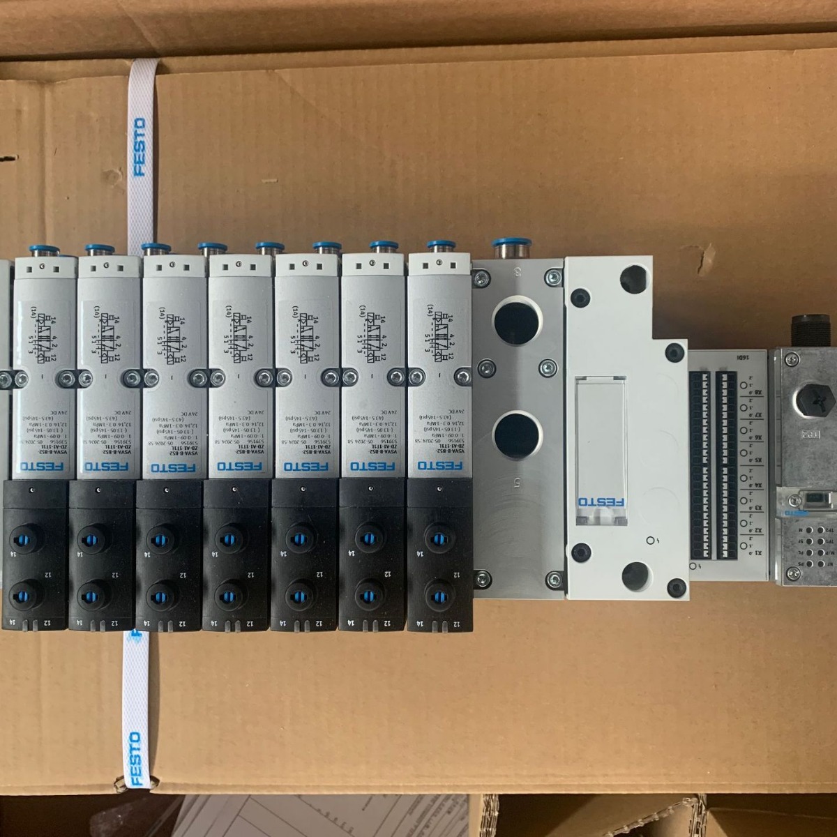 阀控供应304不锈钢电磁阀箱FESTO电磁阀费斯托阀岛气动元件