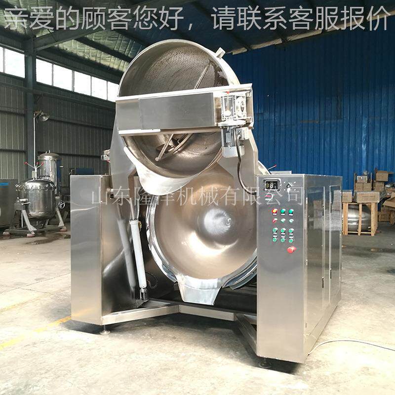 卤煮鸭头食耗香油卤煮锅电卤肉锅夹层锅熟 大型酱卤肉SKH搅拌锅