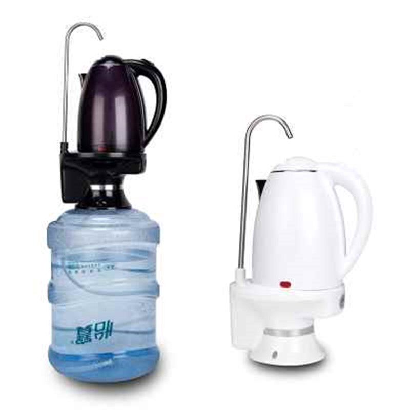 纯净矿泉水桶装水电动抽水器可加热按压水器家用吸水泵出水上水器