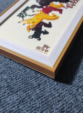 皮影摆件摆台中国特色礼品送老外皮影装饰画陕西西安特产旅游纪念