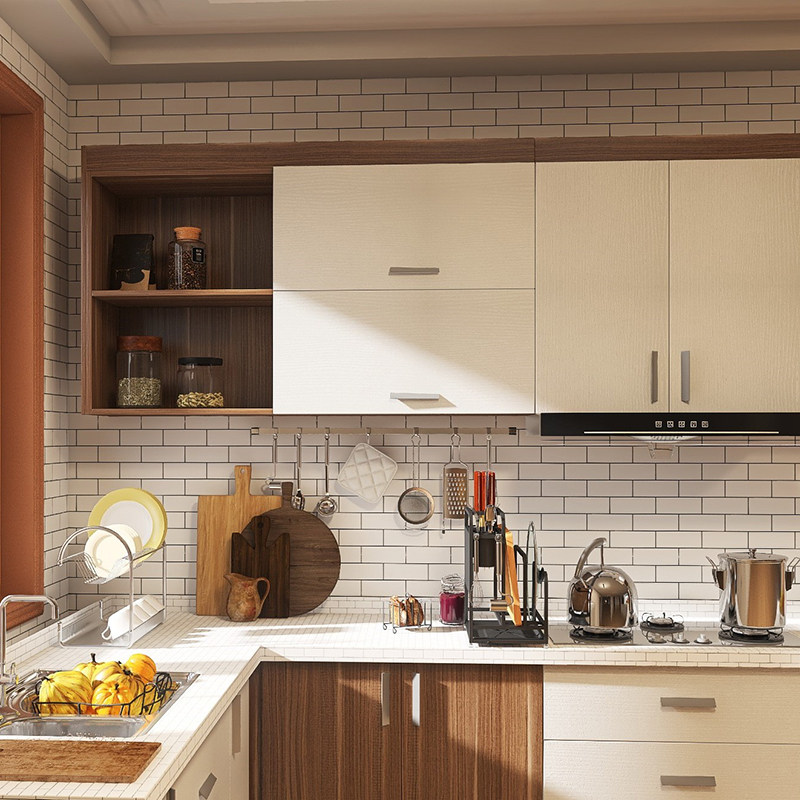 厨房防油贴纸家用瓷砖橱柜灶台柜子桌面旧家具翻新防水自粘墙纸,家居饰品,软装墙贴,淘宝优惠券,粉丝福利购,淘宝优惠卷