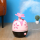 卡通空气加湿器大容量家用静音办公室卧室孕妇空调花朵迷你香薰机