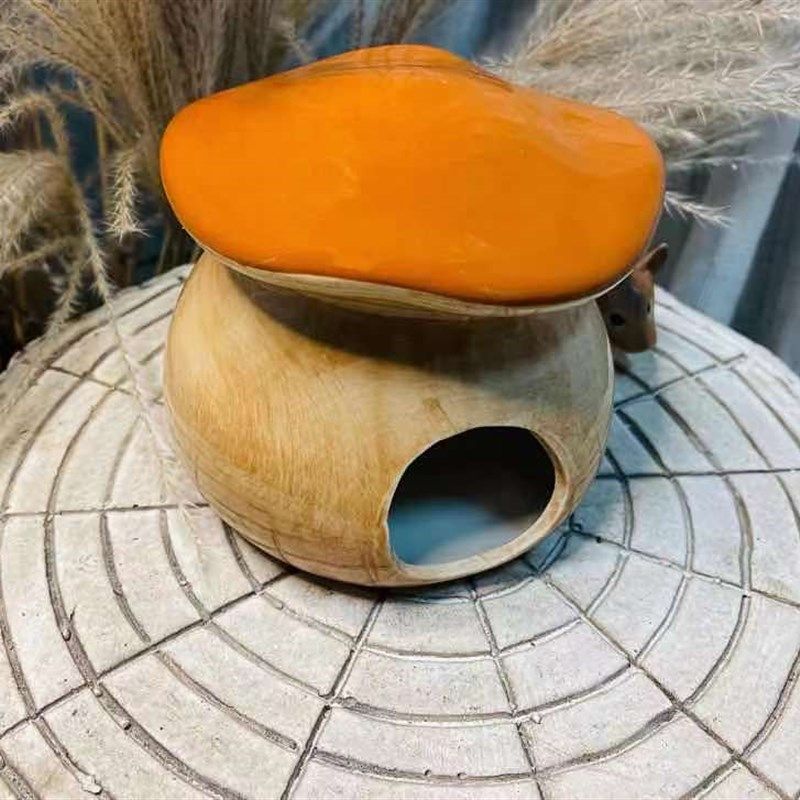 亚宠展蘑菇陶瓷仓鼠窝躲避屋金丝熊窝房子避难所降温冰屋睡窝夏天,宠物/宠物食品及用品,窝,淘宝优惠券,粉丝福利购,淘宝优惠卷