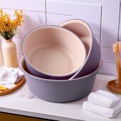 洗脸盆加厚盆子家用大号塑料盆婴儿小水盆学生宿舍用洗衣服洗脚盆