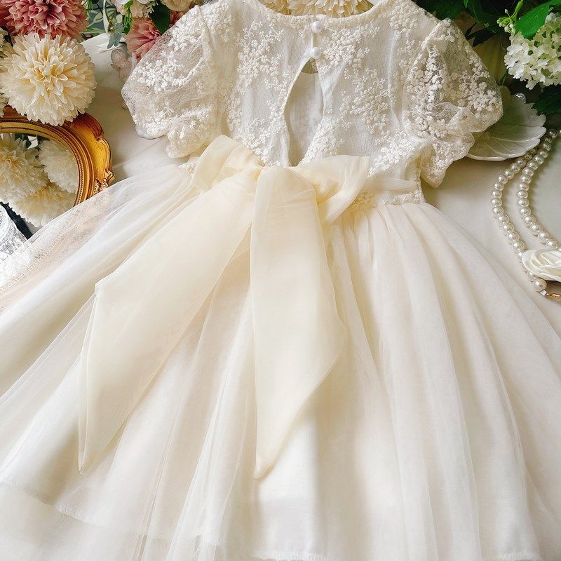 女童公主裙宝宝棉布网纱裙儿童连衣裙蕾丝裙连身裙白色裙子白纱裙,童装/婴儿装/亲子装,连衣裙,淘宝优惠券,粉丝福利购,淘宝优惠卷