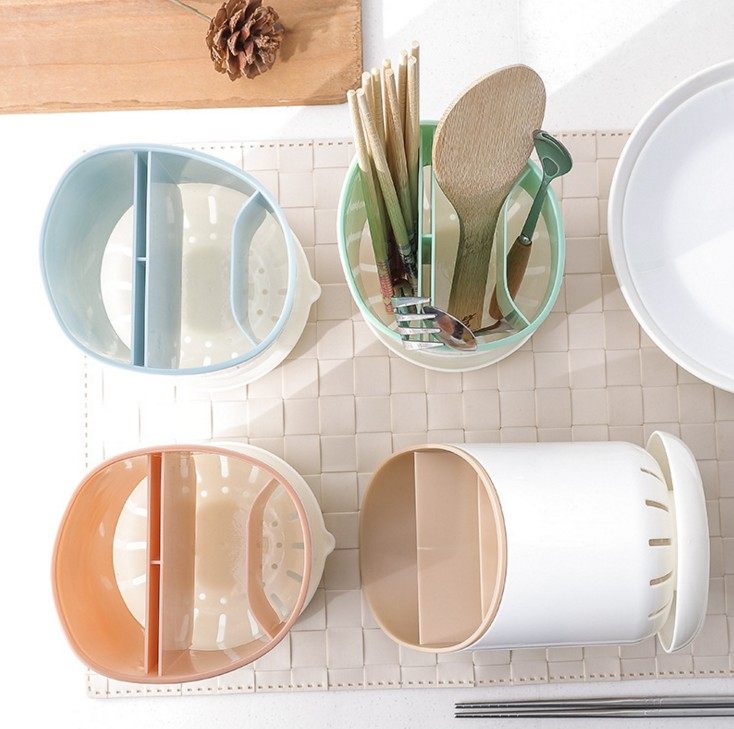 筷子筒塑料沥水筷架子勺子置物架多功能厨房餐具收纳架家用筷子笼,餐饮具,餐具笼/架,淘宝优惠券,粉丝福利购,淘宝优惠卷