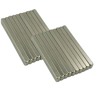 新款长方长铁硼强强力钕铁长条永磁磁铁吸铁铁石方形铁条细长条形