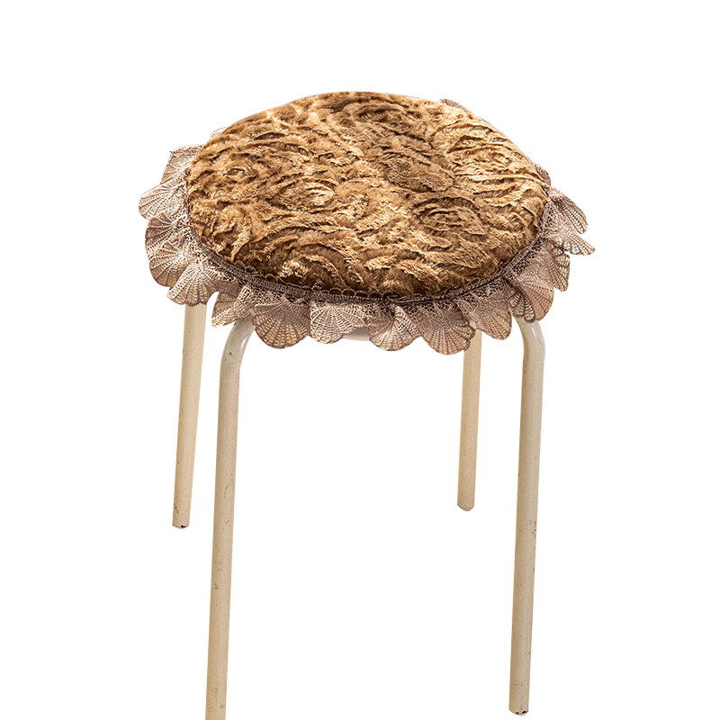 圆形坐垫凳子椅垫毛绒防滑圆凳套学生凳餐桌椅藤椅垫卧室地上座垫,居家布艺,椅垫,淘宝优惠券,粉丝福利购,淘宝优惠卷