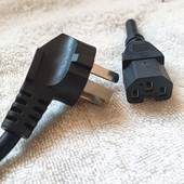 电锅线多功能电热锅电源线铜线电水壶品字头三孔连接线1平方 免邮