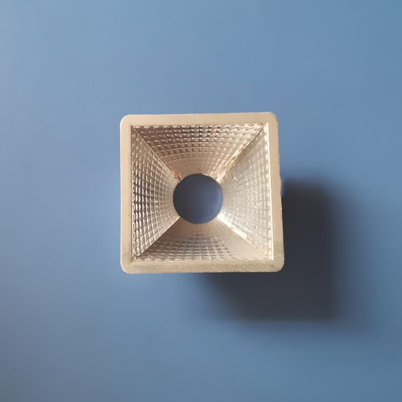 LED大功率COB灯珠345880110148mm发光面灯珠灯罩聚光碗方形反光杯