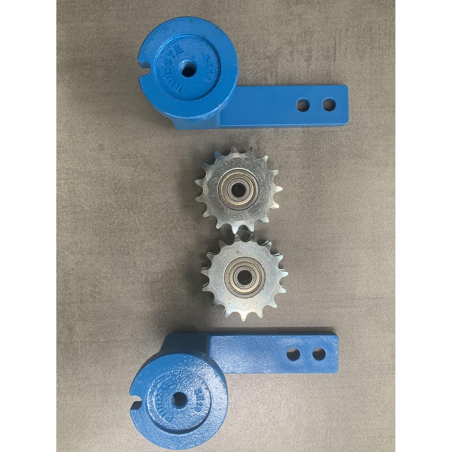 ROSTA缓冲弹性拉紧器炼轮减震橡胶弹簧皮带工业炼条自动张涨紧器