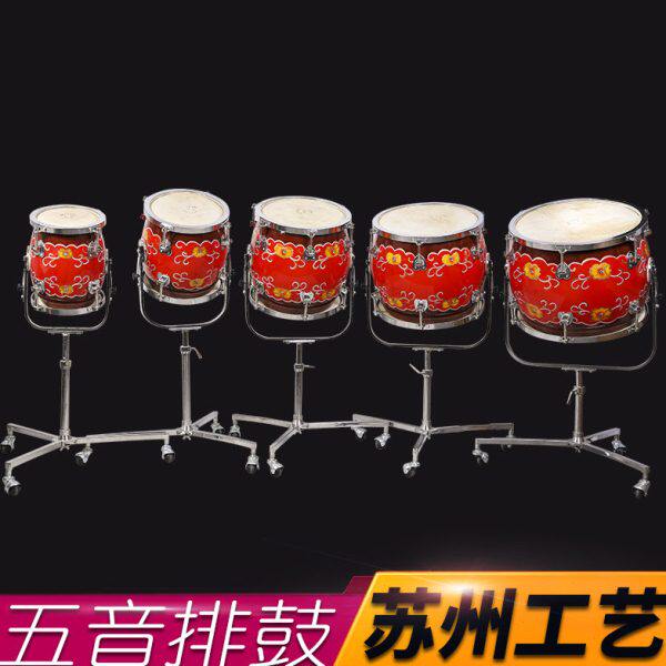 苏州五音排鼓民乐团五音连鼓苏州民族乐器打击乐器定音鼓花盆排鼓