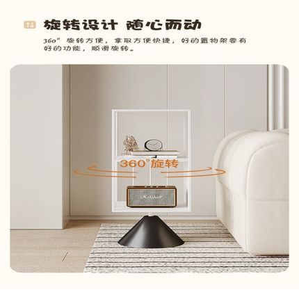 客厅书架落地置物架儿童转角简易卧室电视旁小书柜铁艺玩具收纳架