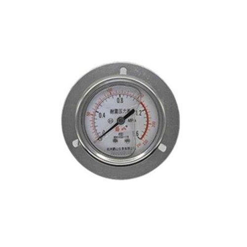 现货耐震压力表 YN60ZT 1.6Mpa  2.5防震型鹳山压力表14*1.5