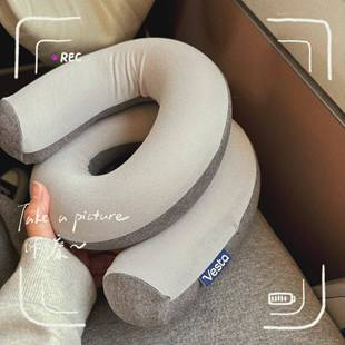 【旅行搭子】Vesta百变螺旋旅行枕办公午睡枕头支撑颈椎U型枕