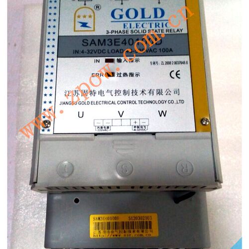 原装固特GOLD三相固态继电器整面SAM3E40120D内置保险丝120A