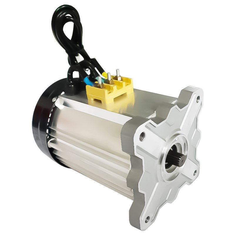 0伏72v00w大功率直流无刷电机 大叉款外18齿改装电动三轮车