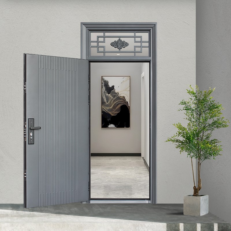 家用入户门防盗门进户门带气窗卧室外通风门农村大门工程内单门