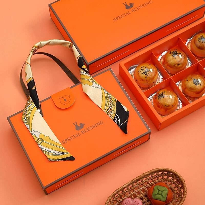 年新款包装盒送礼蛋黄酥礼盒中秋节送礼礼品盒子