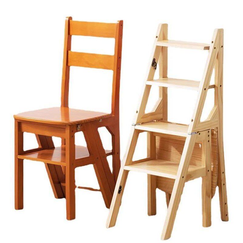 实木加厚梯子家用梯椅两用椅子登高踏板人字梯家庭,住宅家具,梯凳,淘宝优惠券,粉丝福利购,淘宝优惠卷