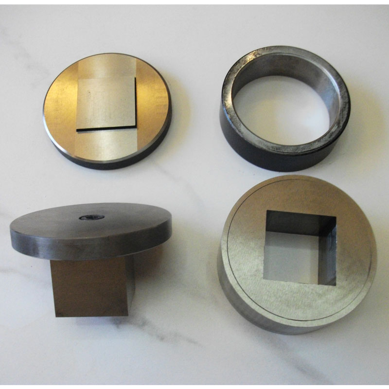 粉末干压成型模具方形陶瓷粉末金属粉末压片制样定制模具实验室用