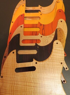 fnd美标美芬美豪d l电吉他护板 固体枫木