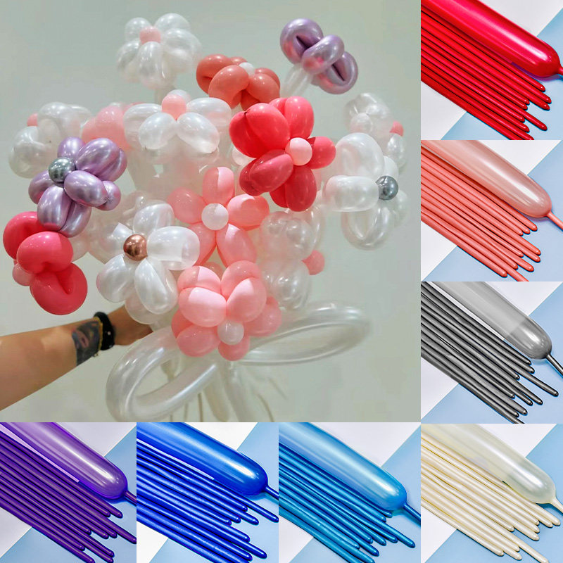 透明珠光金属加厚魔术马卡龙儿童造型装饰银色260长条花束气球diy,节庆用品/礼品,气球,淘宝优惠券,粉丝福利购,淘宝优惠卷