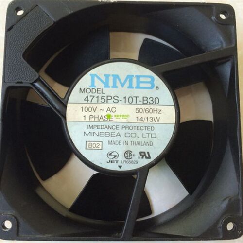 NMB 4715PS-10T-B30 100VAC 14/13W 120*120*38MM 铝框交流风扇