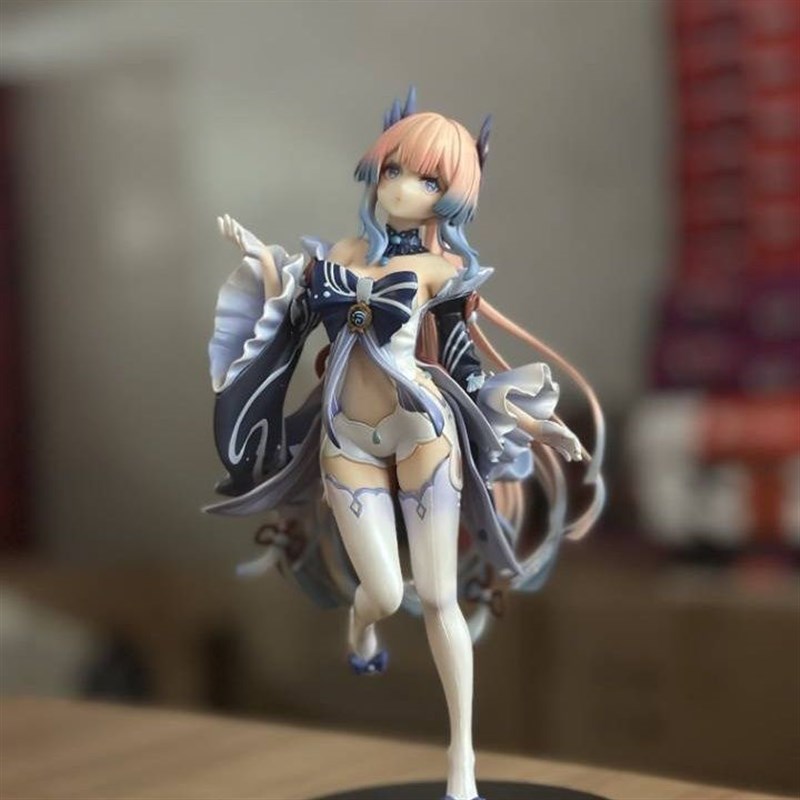 原神珊瑚宫心海手办稻妻神社巫女二次元动漫美少女模型国产