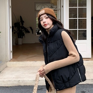 升级款定格锁棉均匀不成坨20x23羽绒棉服马甲女秋冬收腰显瘦遮肚