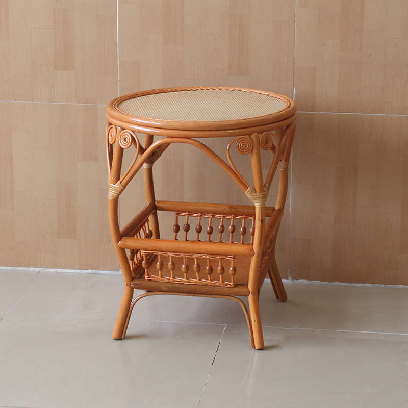 真庭院休闲小桌客厅椅藤椅藤编阳台凳子藤藤椅小小椅子天然茶几