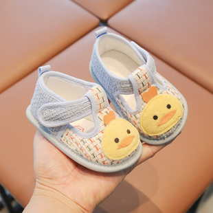 春秋款 学步鞋 1一2岁婴儿布鞋 子男宝小童鞋 春季 婴幼儿鞋 宝宝室内鞋