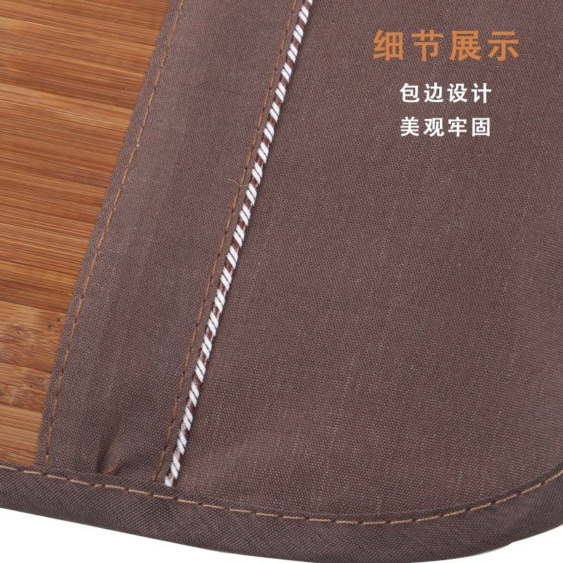 竹席枕套双人乳胶硅胶单个一对小号碳化凉M席枕芯皮成人竹枕头套
