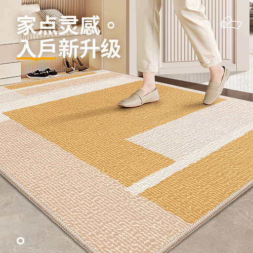 入户门地垫家用室内门厅进门地毯门口玄关防滑脚垫可定制尺寸门垫