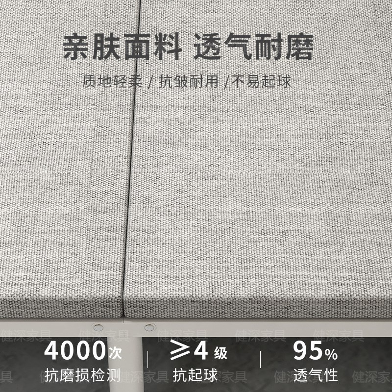 学校学生午休床单人海绵床加高双开门入柜折叠隐形床幼儿园午睡床