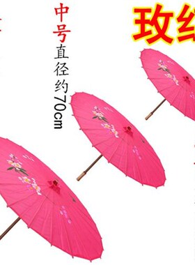 复古长柄伞晴雨伞羽化灵蛇舞蹈道具装饰不S防雨寒梅油纸伞