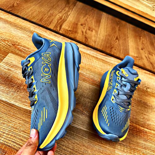 2023款减震增高中底高端透气飞织运动低帮休闲鞋跑鞋男低帮鞋