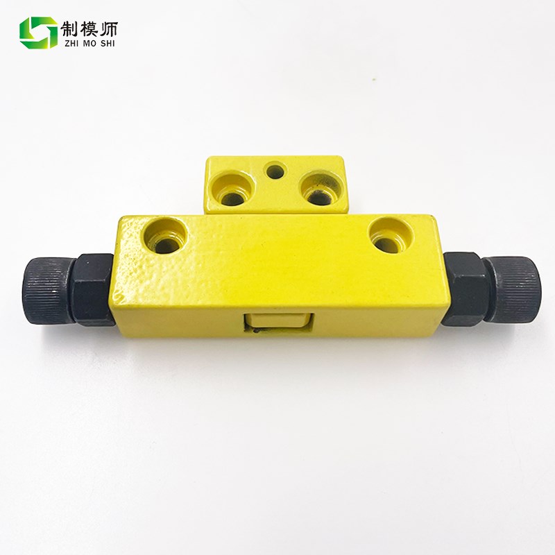Y721台湾模具锁模扣铁开闭器五金配件铁拉钩边锁DTP08A扣机锁模器