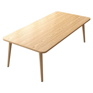 会议桌现代图书馆阅览桌椅剧本杀党建中心休闲培训办公长条桌