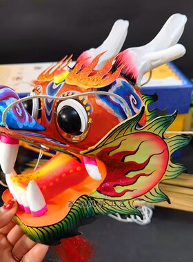 潍坊风筝龙蜈蚣龙风筝立体竹子传统礼盒观赏饰手工艺商务礼品