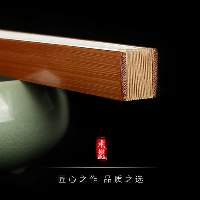 飞炽老玉竹折扇八字环方熟宣书法题字苏工男女式文玩竹扇子