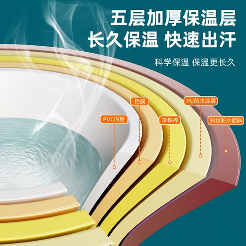 泡脚桶便携式过小腿加深桶泡脚袋袋子宿舍保温泡脚盆