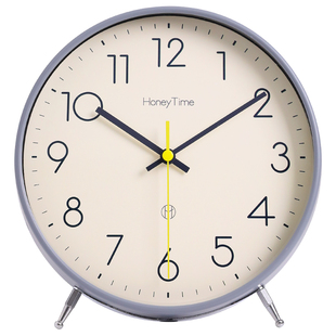 时钟摆台式摆钟桌面座钟家用客厅摆放式钟表台钟静音坐钟