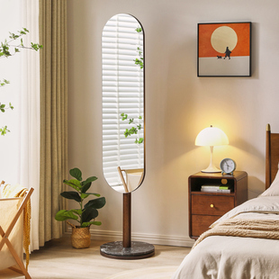 仓秒杀全身镜家用旋转落地镜卧室挂衣架试衣镜一体镜子