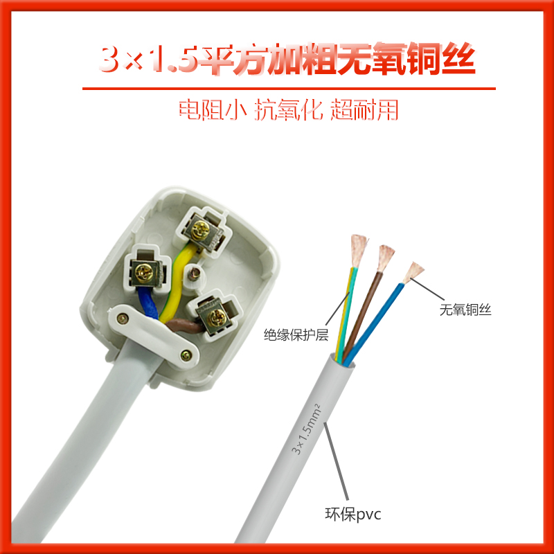 三脚三项短线插座接线板定制迷你小排插家用光纤信息箱小型插线板