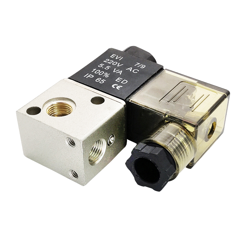 -电磁 二位三通单电控电磁 分接口 DC2C