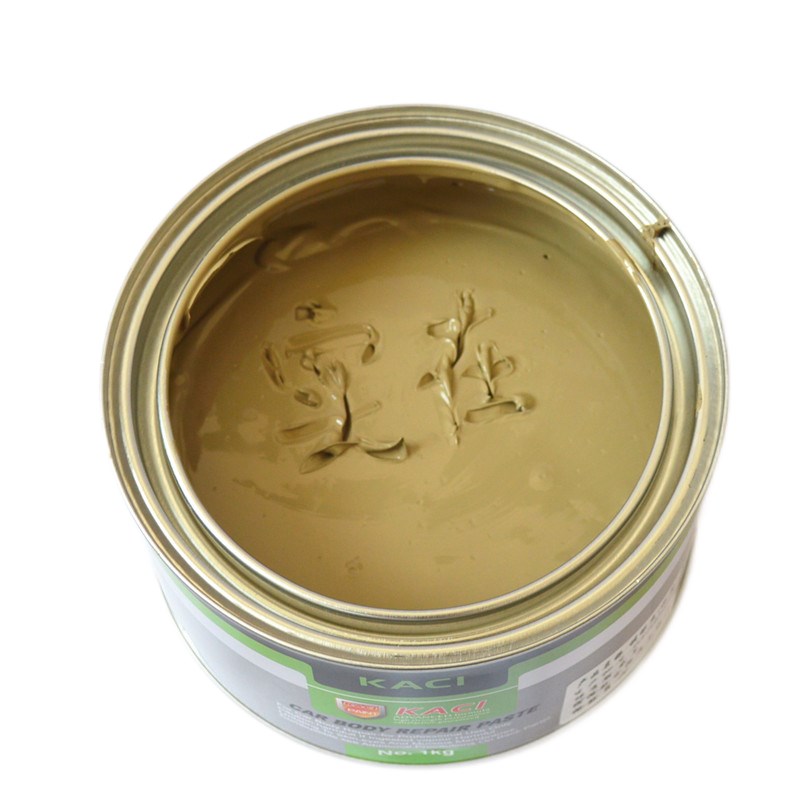 原子灰KCI泥黄填眼灰原子灰汽车腻子膏金属喷漆模型快干补土车用