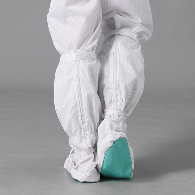 羽兴防静电长筒鞋无尘车间连体服专用高筒靴防滑软底靴洁净鞋