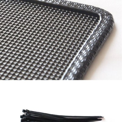 2款亚赛图斯汽车防虫网车前脸中网改装防尘防柳絮棉絮网挡杨棉